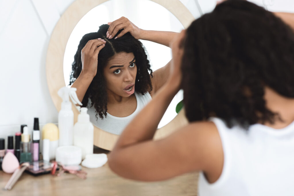 Dandruff problem, scalp irritation and flakiness. Dandruff problem, scalp irritation and flakiness.