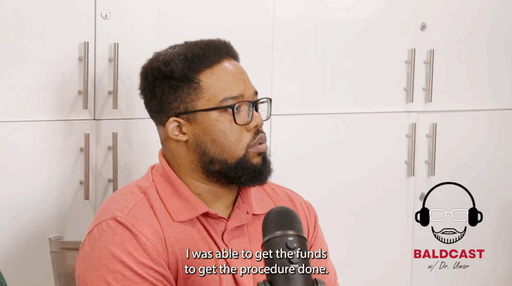 Adrian shares with pride how he was able to afford his surgery by making sacrifices and working diligently. 