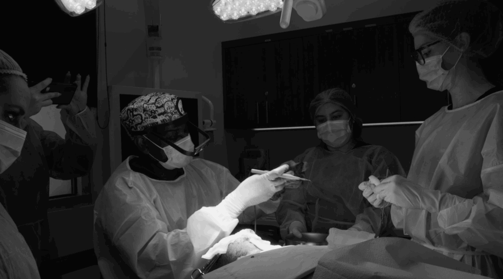 Dr. Sanusi Umar has surgically removed the 16-year old lesion from our patient Anwar, using the Athena Suture kit.