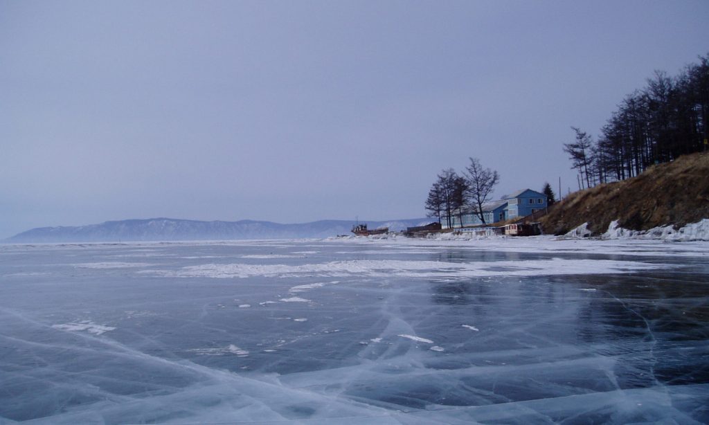 Lake Baikal's Skating Grandmother » Explorersweb