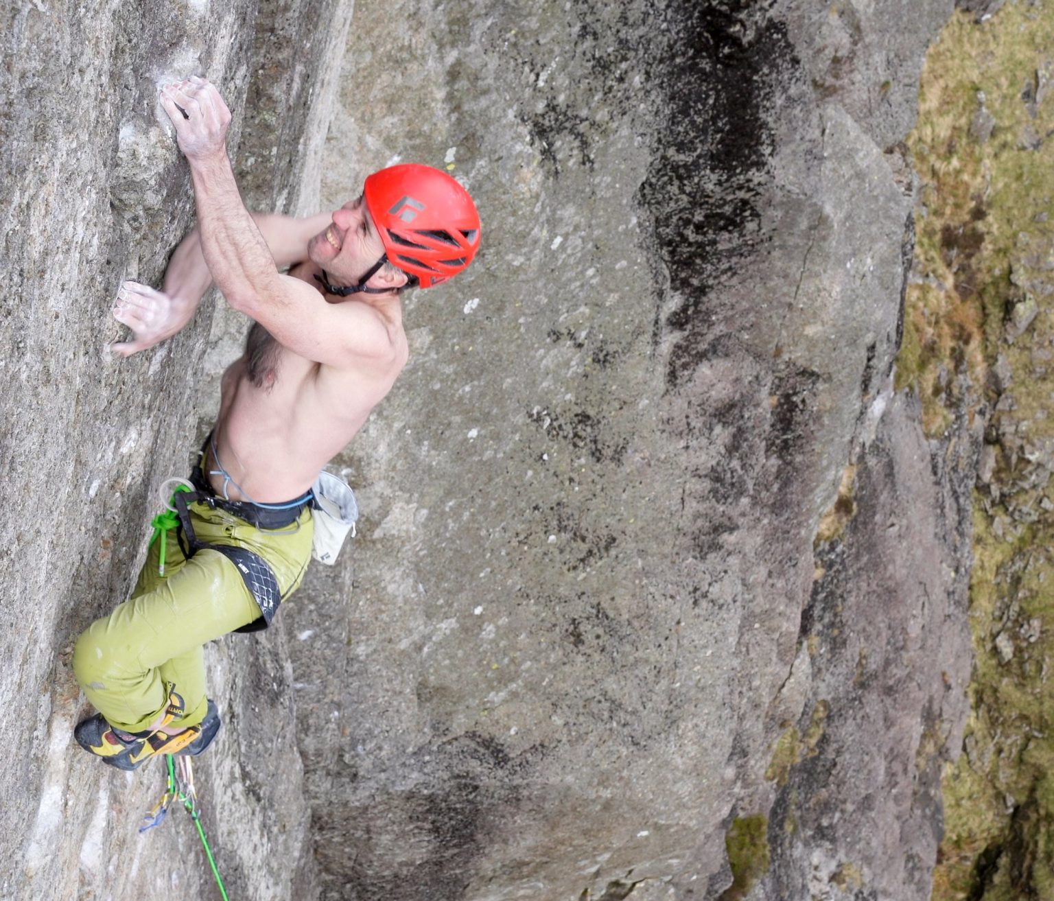 Dave MacLeod Repeats 'Lexicon,' Hardest Trad Climb in England