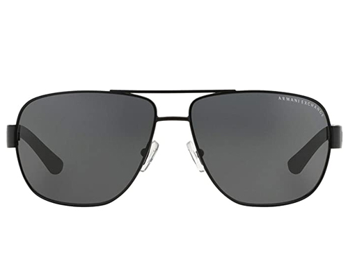 ax armani exchange men's ax2012s aviator sunglasses