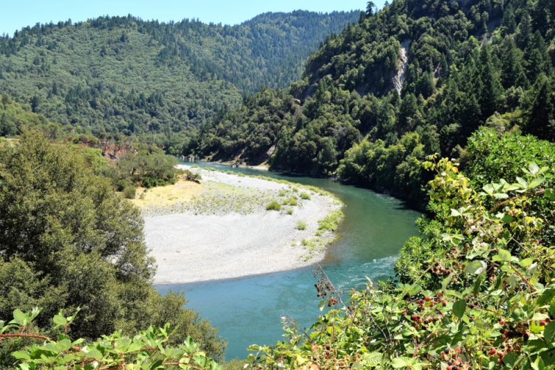 The Klamath River, Oregon.