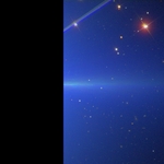 bright star just outside image