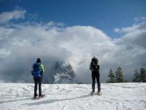Half Dome from Glacier Point winter