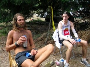 Anton Krupicka Michael Wardian White River 50 mile 2009