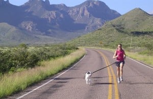 road running Big Bend National Park