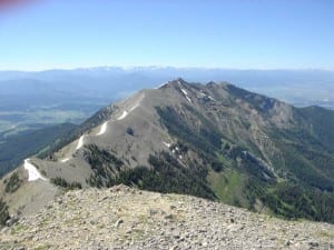 Bridger Crest from Saddle Peak
