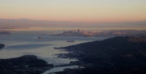 San Francisco Bay from Mount Tamalpais