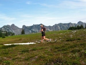 Mount Rainier trail running