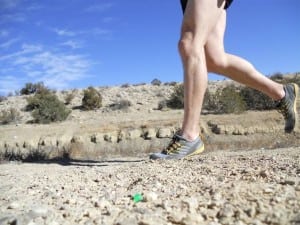 Merrell Trail Glove in motion