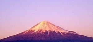 Mount Fuji sunset