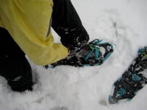 Snowshoeing Salomon XT Wings 2 GTX