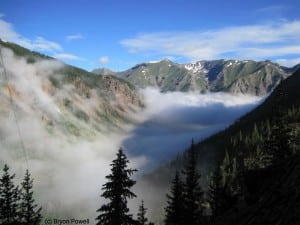 Stony Gulch San Juan Mountians fog