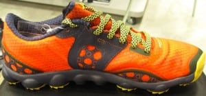 New Balance Minumus Amp MT1010 - orange medial upper