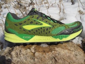 Brooks Cascadia 7 - lateral upper