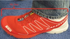 Salomon S-Lab Sense - my fooot