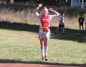 Anna Frost 2011 TNF 50 victory