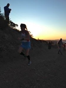 Ellie Greenwood 2011 TNF 50 early