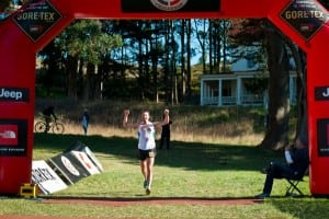 Mike Wolfe 2011 TNF 50 finish Rivers