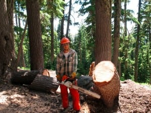 Craig Thornley trail work