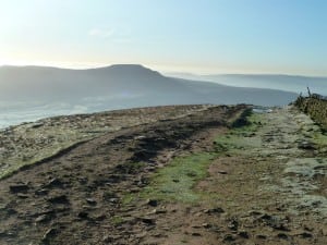Ingleborough from Whernside