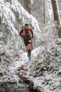 Ellie Greenwood 2012 Chuckanut 50k - Chuckanut Ridge Trail