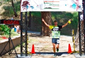 Dylan Bowman 2012 Leona Divide 50 Mile - finish