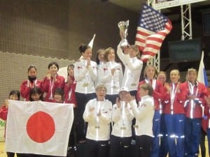Victorious American Women's Team 2012 IAU 100k World Championships