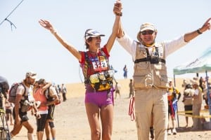 Laurence Klein 2012 Marathon des Sables Champ