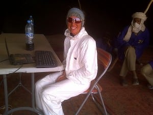 Meghan Hicks Marathon des Sables 2012