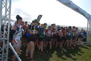 2012 Three Peaks Race start Rickey Gates