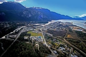 Squamish 50 - start and finish