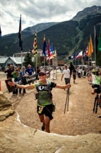 Darcy Africa - 2012 Hardrock 100 finish