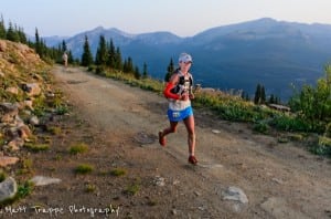 2012 Leadville 100 - Tina Lewis - Haggerman Pass Road