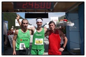2012 Sierre-Zinal Mens Podium - Costa - de Gasperi - Cardona