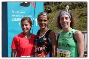 2012 Sierre-Zinal Womens Podium - Kremer - Camboulive - Mathys