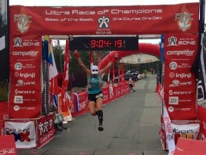 2012 UROC 100k - Ellie Greenwood finish