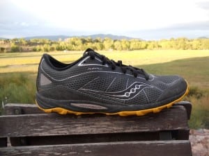 Saucony Kinvara TR - lateral upper