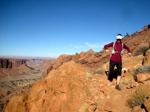 Syncline Trail - Canyonlands - trail run