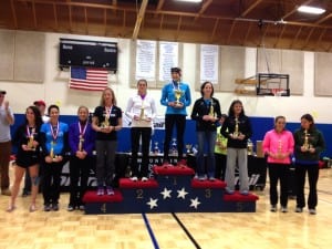 2012 JFK 50 Mile Womens podium
