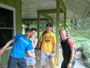 Gary Robbins - HURT 100 2013 - Linda Barton - Bob McAllaster - Jason Loutitt