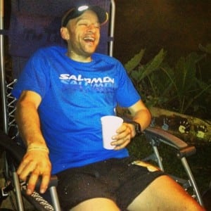 Gary Robbins - HURT 100 2013 - laugh