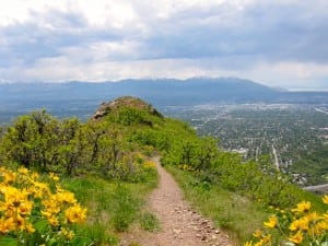 SLC trail running - from Granduer Peak