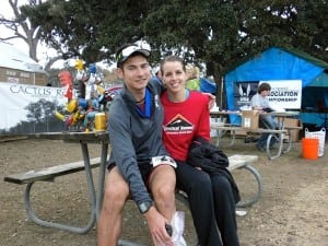 Sage Canaday - Sandi Nypaver - 2013 Bandera 100k