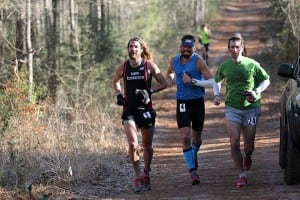 2011 Rocky Raccoon 100 - Anton Krupicka - Hal Koerner - Mike Wolfe- Scott Jurek