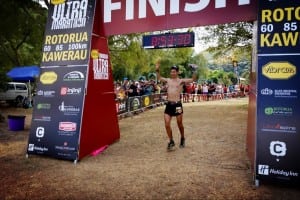 Sage Canaday-Tarawera 100k-finish line