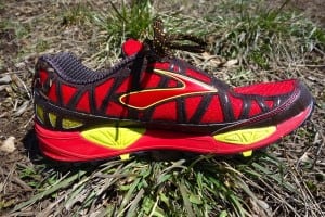 Brooks Cascadia 8 - medial upper