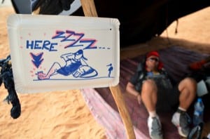 2013 Marathon des Sables - Stage 3 - nap