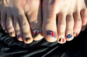 2013 Marathon des Sables - Rory Coleman toe nail polish
